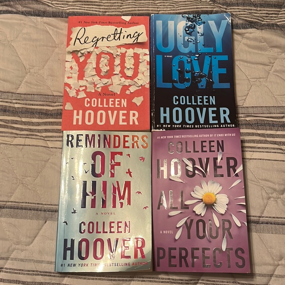 Four Colleen Hoover books